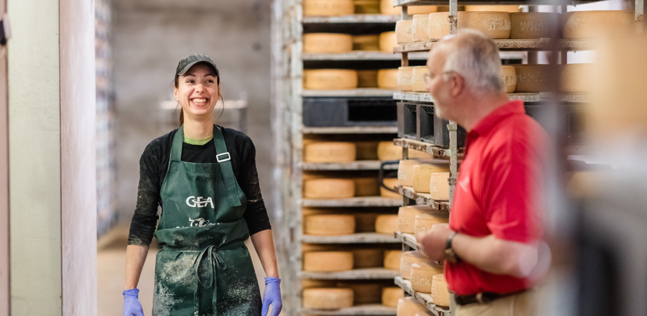 Ostar i lager på Almnäs bruk
