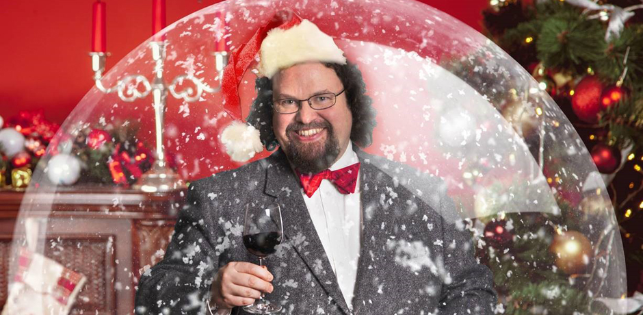 Edward Blom i julmiljö