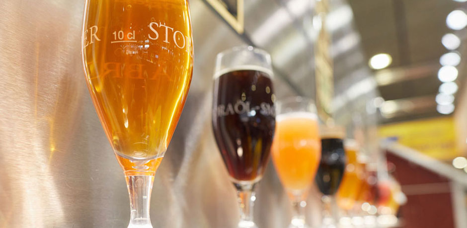 Öl som serverades under Grüne Woche. Foto: Bernhard Ludewig