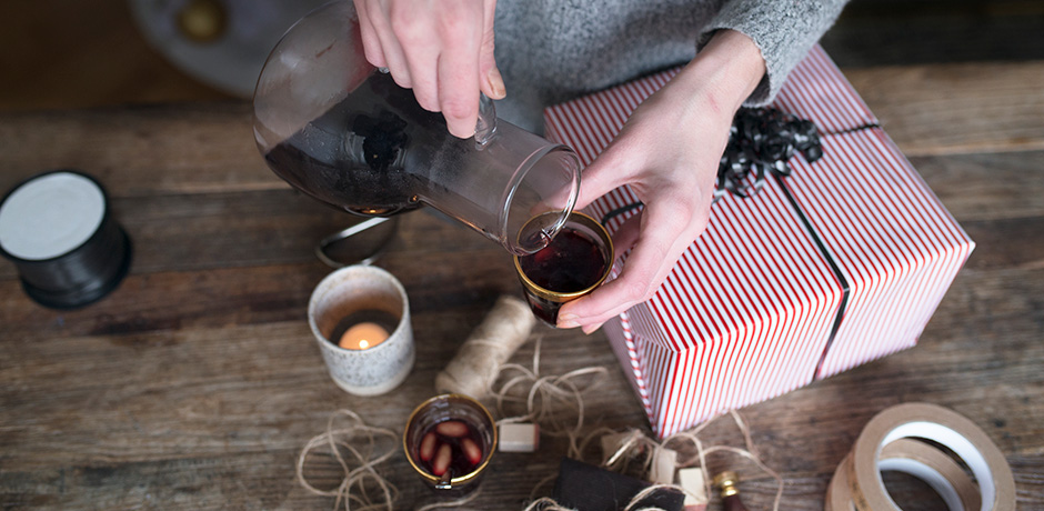Glögg och julklapp